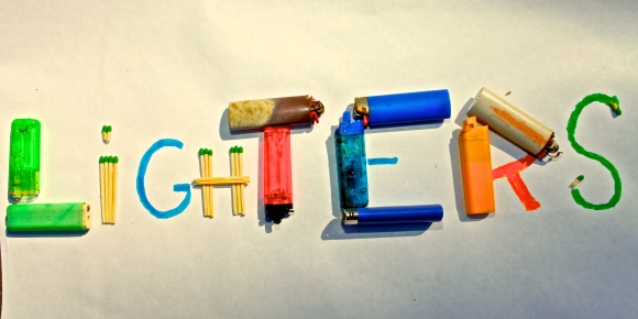Lighters Recovered from Puget Sound Beaches