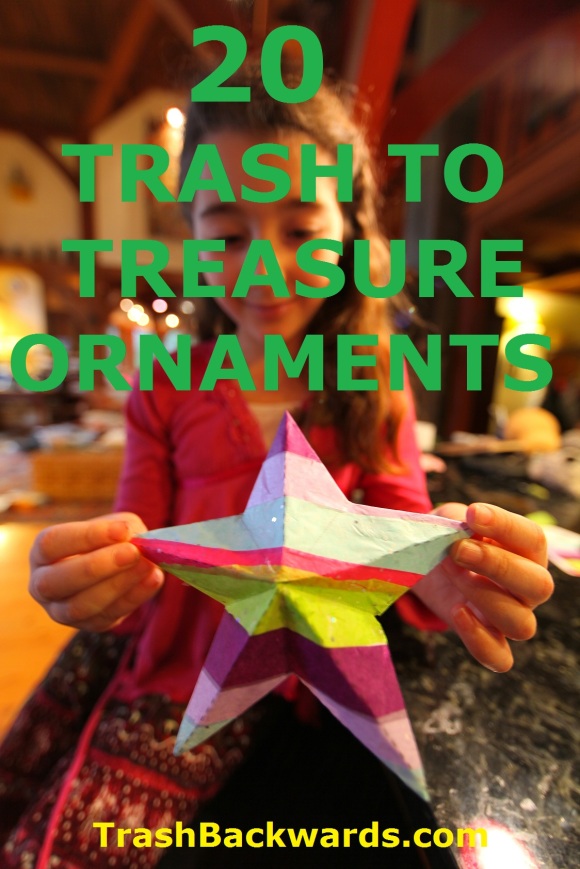 Click Through For Trash Backwards Trash to Treasure Ornament Roundup in our app!